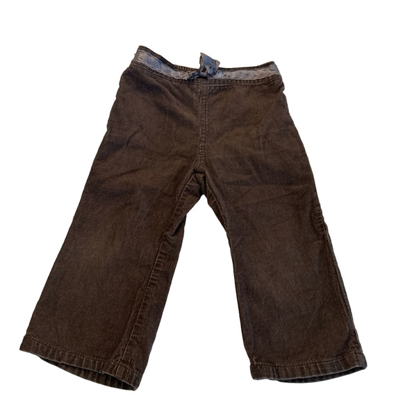 4/20$ Cherokee Baby Brown Corduroy Pants size 12-18months - Picture 5 of 5